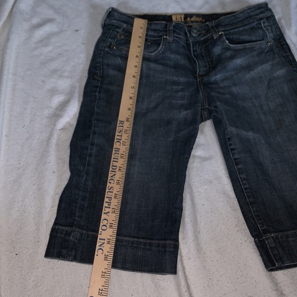 KUT from the KLOTH BERMUDA SHORTS SIZE 8 denim - Picture 2 of 8